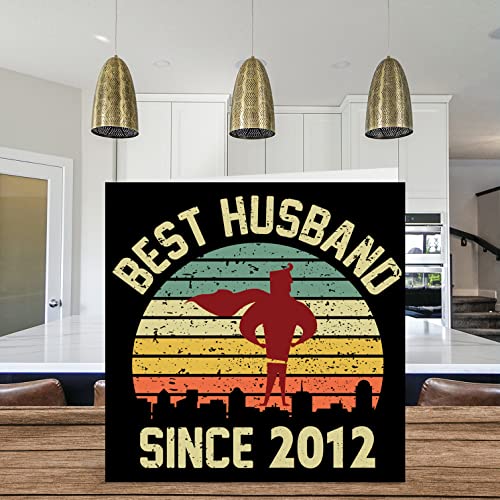 14th Anniversary Card for Husband - Best Husband Since 2012