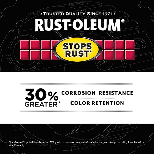 Rust-Oleum Stops Rust 5-in-1 Clean Metal Primer, Flat White, 12 oz