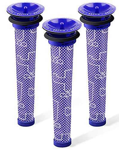 3-Pack Vacuum Pre-Filters for Dyson V6 V7 V8 DC58 DC59