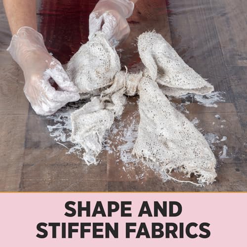 Aleene's Fabric Stiffener and Draping Liquid, 16 Fl Oz - Nontoxic Formula