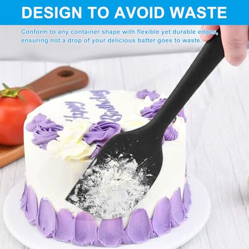 Heat Resistant Silicone Spatula - Flexible, Scratch-Proof Kitchen Tool