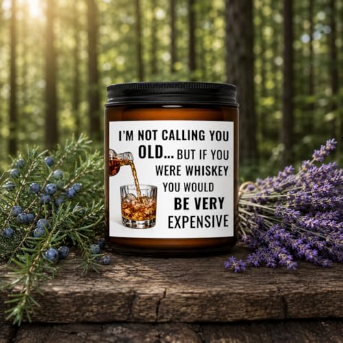 Funny Birthday Candle - I'm Not Calling You Old - Lavender & Juniper 9oz