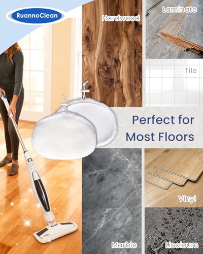 4 Pack Microfiber Steam Mop Pads for Kenmore SM2060 S200 Series