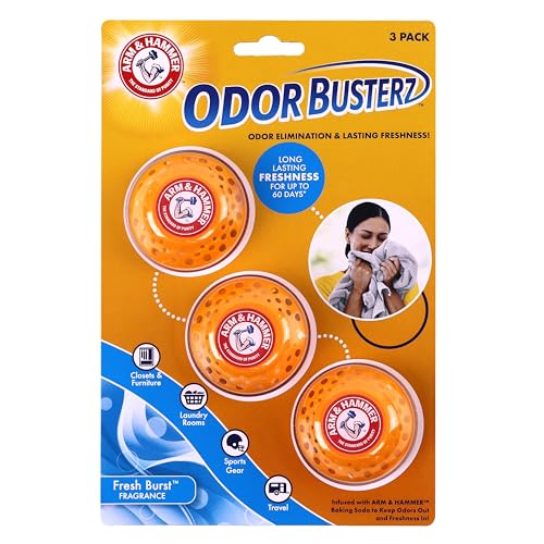 Arm & Hammer OdorBusterz Odor Eliminator Balls - Fresh Burst, 3 Pack
