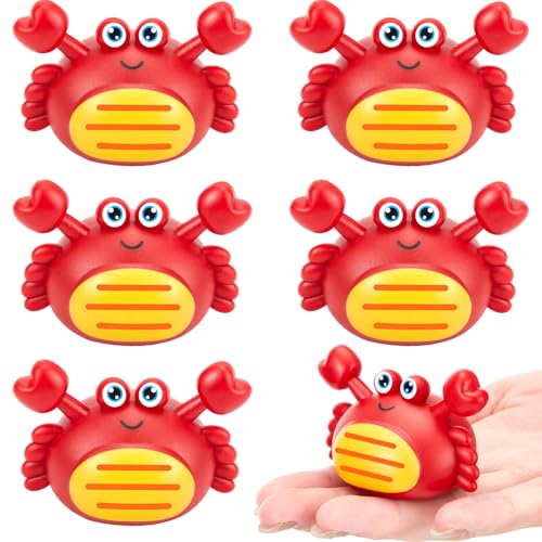 Civaner 6 Pack Mini Crab Pull Back Toy Cars for Kids