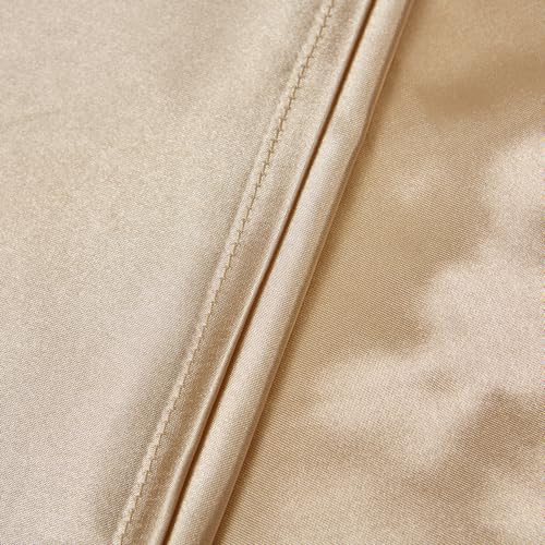 NookZuzu Toddler Satin Pillowcases 14x20 - 2 Pack, Khaki
