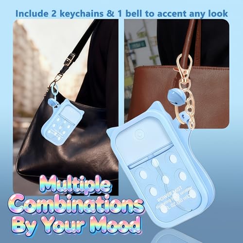 PeaKalo Cat Silicone Case for Touchland Hand Sanitizer Spray 1 fl oz