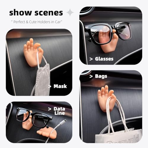 Lifelisa Cute Toes Suction Hooks - 2 Pack Wall Hanging Utility Holders