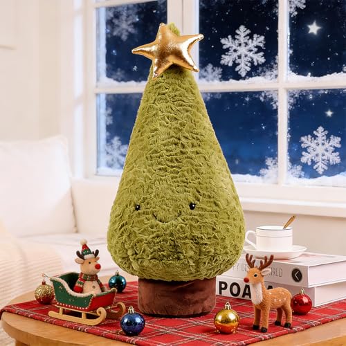 Christmas Tree Plush Toy - 15.8-Inch Holiday Reindeer Decoration - Variation of This Listing