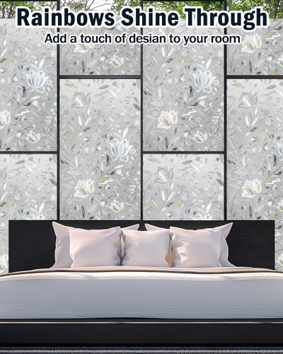 LOVEPEA Frosted Window Privacy Film with Installation Tools - 17.5 x 78.7 Inch
