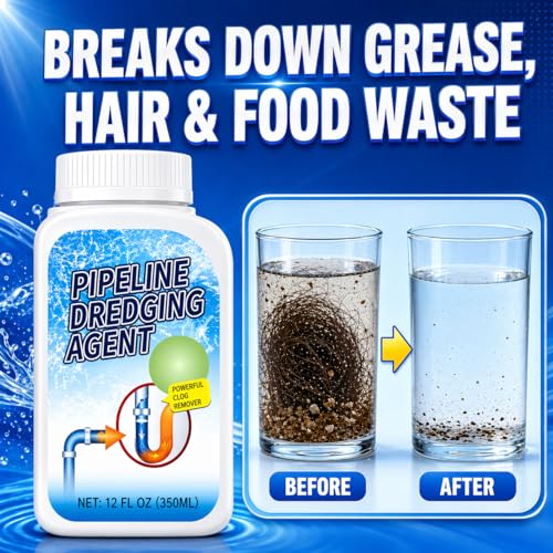 Sodium Hydroxide Drain Opener Powder for Clogs & Buildup