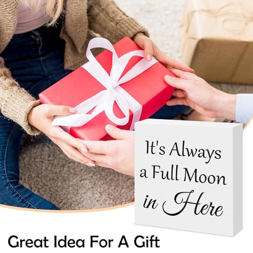 Inspirational Wooden Box Sign Decor for Home & Office - 5"x5"