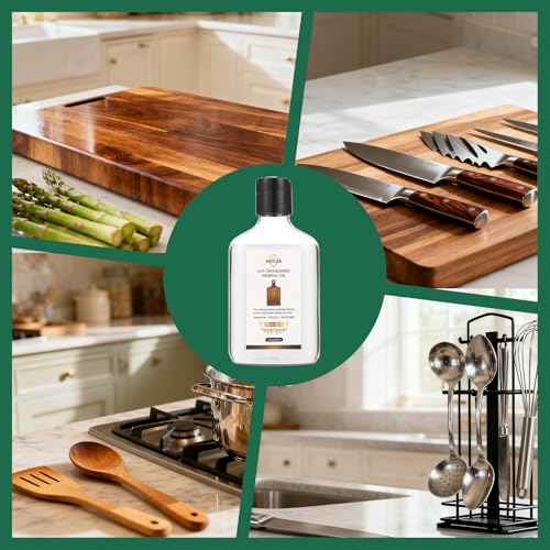 8.5oz Food Grade Mineral Oil for Cutting Boards & Butcher Blocks