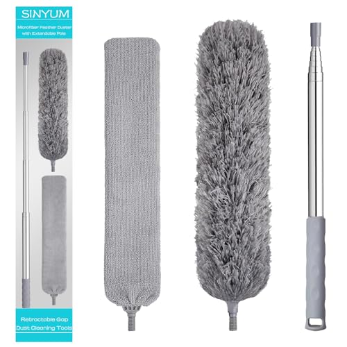 100 Inch Retractable Microfiber Duster for Dust Cleaning