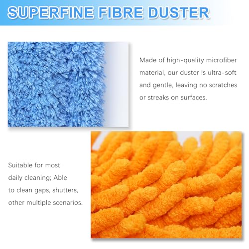 3-Piece Telescoping Gap Duster Set with Microfiber Covers