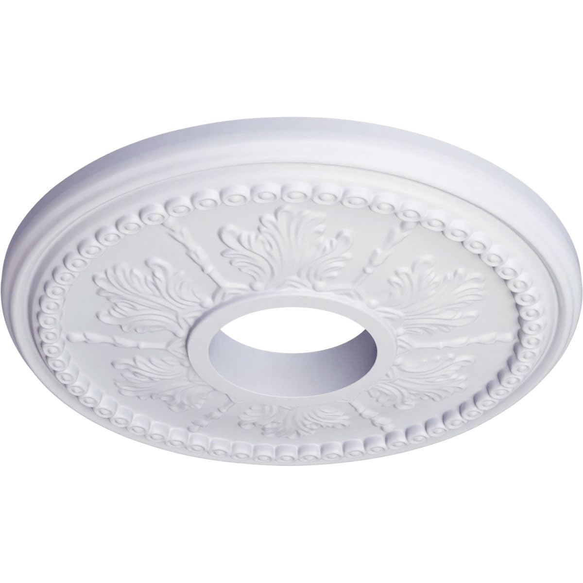13 7/8"OD x 3 3/4"ID x 1 1/4"P Tirana Ceiling Medallion (Fits Canopies up to 4 3/4")