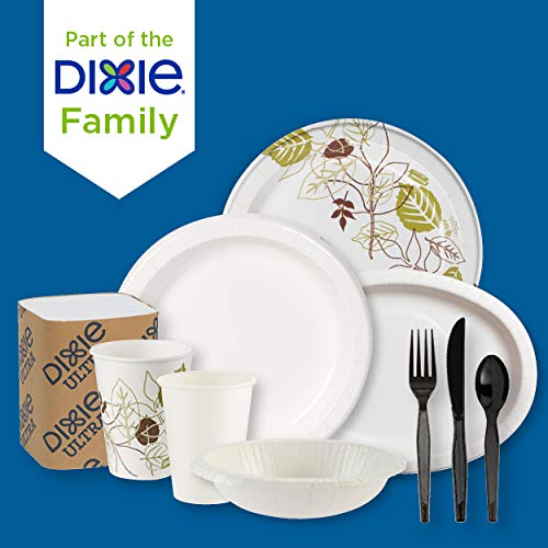 Georgia-Pacific Dixie Ultra 6" Heavy-Weight Paper Plates by GP PRO, White, SXP6W, 1,000 Count (250 Plates Per Pack, 4 Packs Per Case)