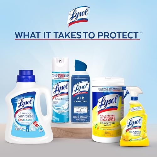 Lysol Power + Odor Fighting Toilet Bowl Cleaner, Fresh Clean, 24 oz, 2 Pack