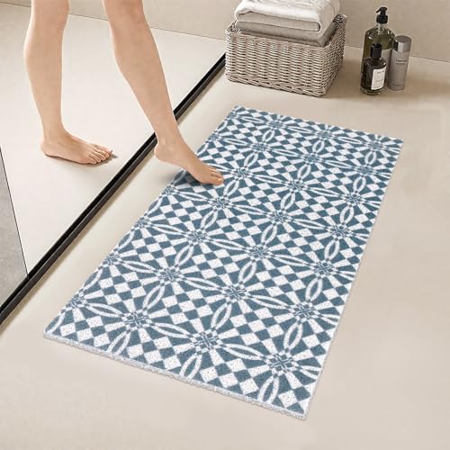 Non-Slip Bathtub Mat with Loofah Texture for Comfort & Safety