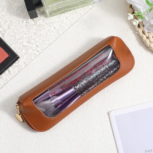 Sorcristy Double Sided Clear Makeup Bag Portable Travel Toiletry Organizer