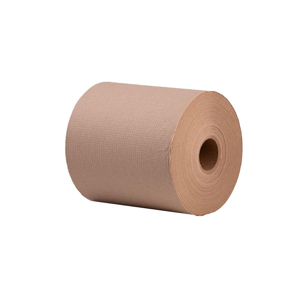 NTEG Distribution Shorty Table Towels - 2-Ply, 250 Sheets per Roll, 12-Count - Perforated, Individually Wrapped, Durable, Absorbent - Ideal for Kitchens, Workshops, & Restrooms (8" x 11" Sheet)