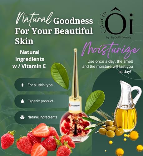 Strawberry Cuticle Oil Moisturizer for Nails - 12ml