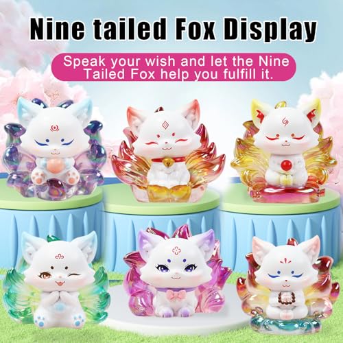 YLUFAYI Nine Tailed Fox Series Blind Box Action Figure - Single Collectible Toy