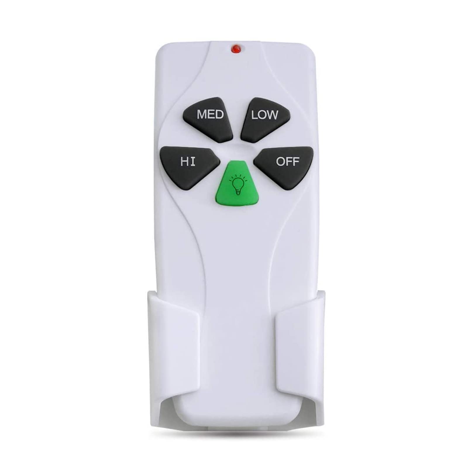 Ceiling Fan Remote Control Replacement for Harbor Breeze Allen+Roth 2AAZPFAN53T CHQ7030T UC7030T FAN-53T Fan-HD L3HFAN35T, 3-Speed and Light Dimmer,4-Dip Switch with Wall Holder (Only Remote)