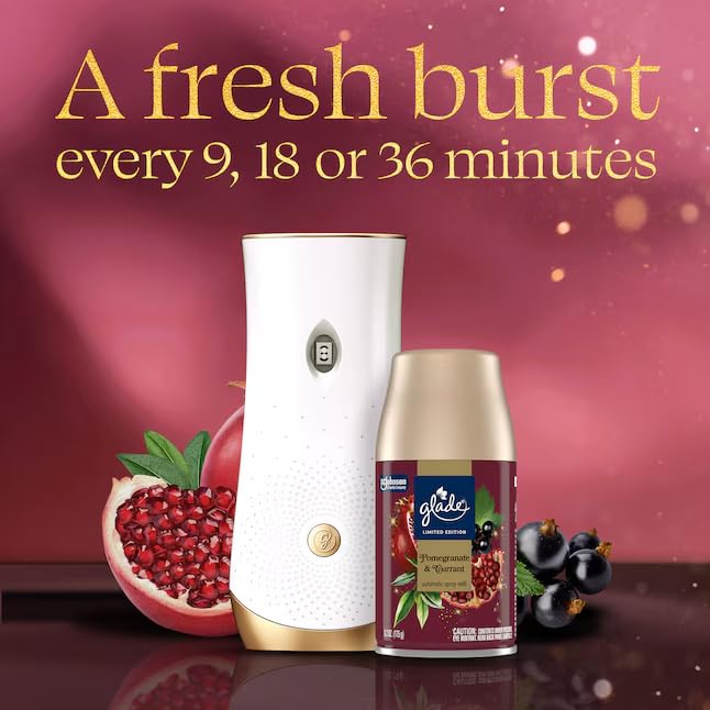 Glade Pomegranate & Currant Automatic Spray Refill - 6.2 oz