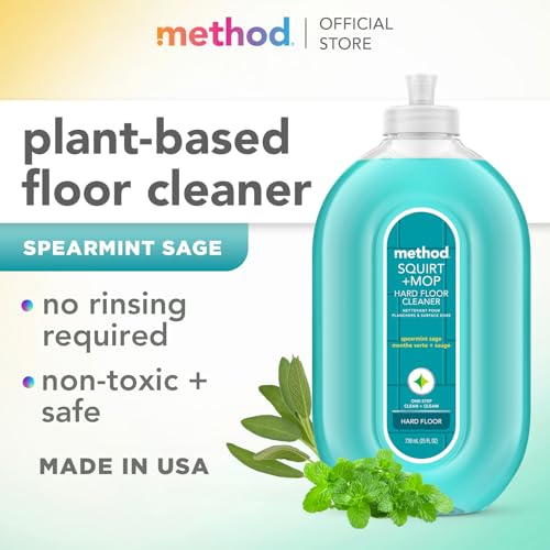 Method Hardwood Floor Cleaner - Spearmint Sage, 25 Fl Oz, Pack of 1