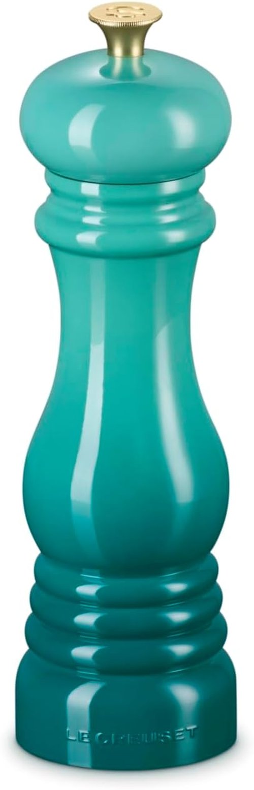 Le Creuset Salt Mill - 8" Riviera Design for Effortless Seasoning and Elegant Table Presentation