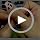 Long Coffin Press on Nails Rhinestone Gold Glitter French Fake Nails