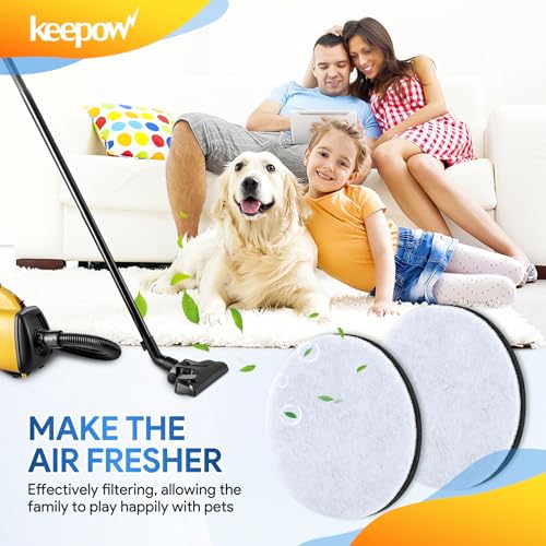 KEEPOW Vacuum Filters for Eureka 3670M Series - 8 Pack HEPA Replacement