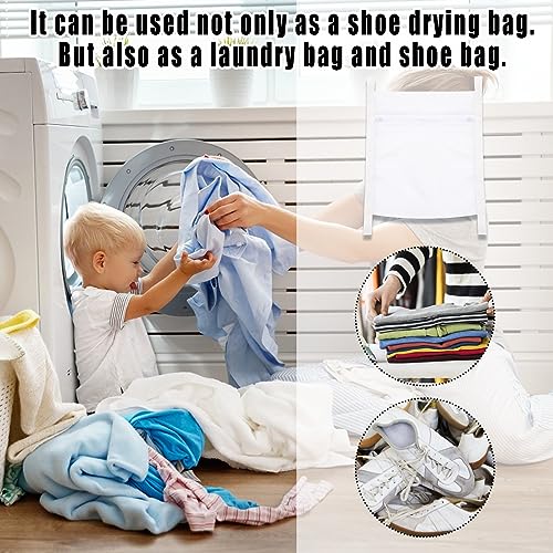 Mozeat Lens Large Honeycomb Mesh Laundry Bag for Sneakers