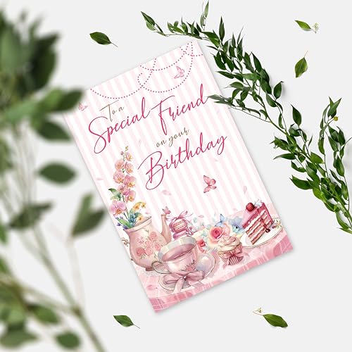 Heartfelt Birthday Card for Best Friend, Sister & Mom