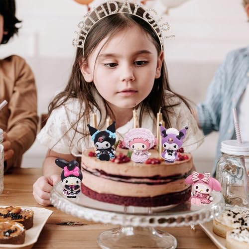 Chanaco Hot Pink Birthday Crown and Sash Set for Women & Girls