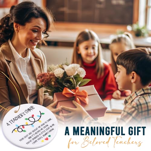 2025 Teacher Ornament – Meaningful Christmas Gift for Educators