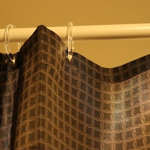 uxcell Adjustable Spring Tension Curtain Rod, 16 to 28 Inch, No Drilling