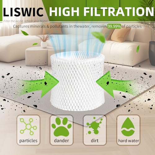 2 Pack Humidifier Wicking Filters for Honeywell HC-888 Series