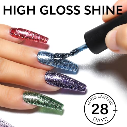 AIMEILI HEMA Free Soak Off Gel Nail Polish 10ml - Long Lasting Glossy
