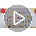 First Day of Kindergarten Banner - Vibrant Back to School Decor