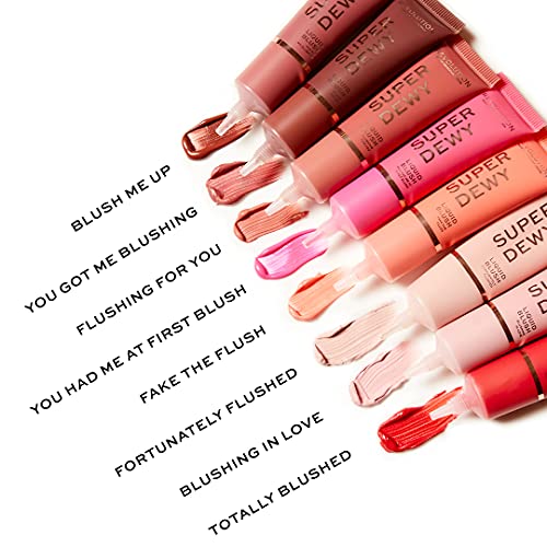Revolution Superdewy Liquid Blush - You Got Me Blushing 0.5 fl oz