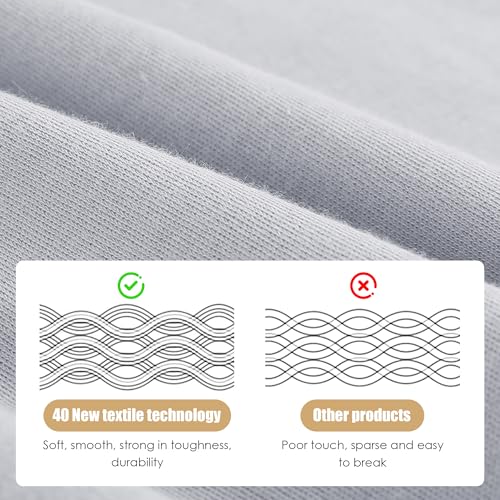 Sweet Dolphin Baby Swaddle Sleep Sacks 3-Pack - Grey, 0-3 Months