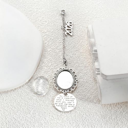Personalized Graduation Cap Memorial Photo Charm for 2026