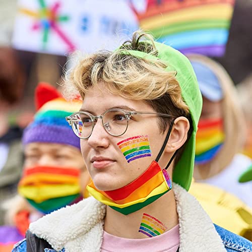 Rainbow Pride Flag Face Paint Crayon - Non-Toxic Body Paint Stick