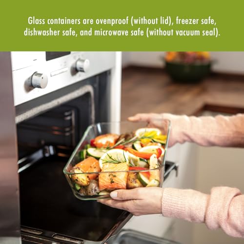 ZWILLING Fresh & Save 3-pc Glass Food Storage Container, Meal Prep Container- Assorted Sizes