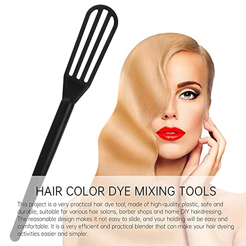 10 PCS Plastic Hair Coloring Mixer Dye Whisk and Spoon Set
