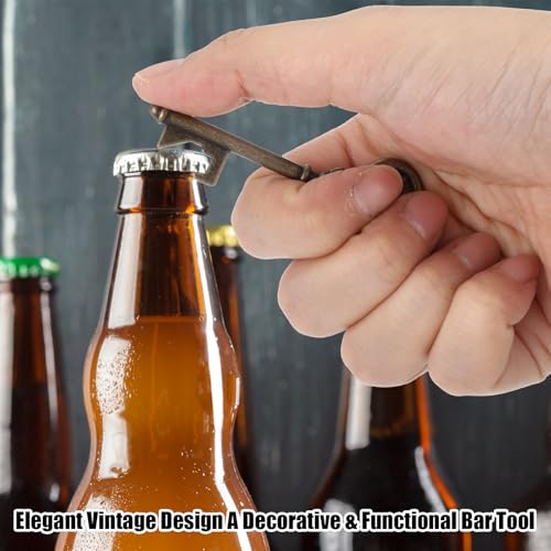 Vintage Key Bottle Openers Set - Antique Style Beer & Wine Openers
