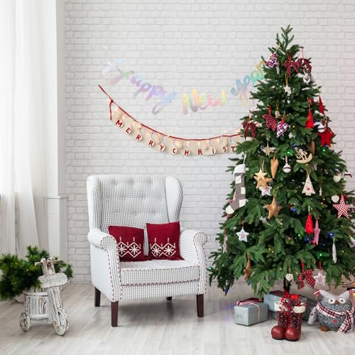 Colorful Happy New Year Banner 2026 - Festive Party Decoration