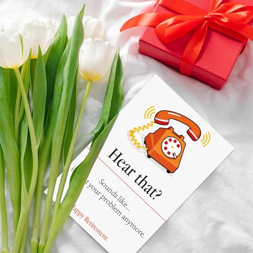 Funny Retirement Card for Men & Women - Witty Farewell Gift